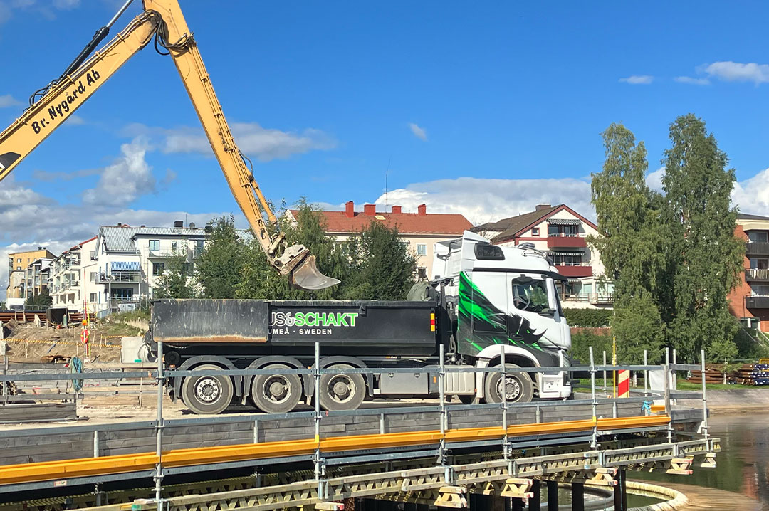 Reningsverk, Grus Schakt, Umeå, Hemsida